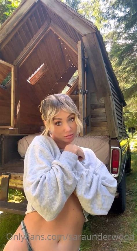 Sara Jean Underwood Nude Camping OnlyFans Video Leaked Celeb Jihad