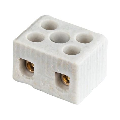 Клеммная колодка керамическая 2x6 мм в интернет магазине Просвет