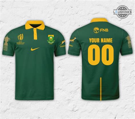 Springbok Shirt Nike All Over Printed Custom Name And Number Springbok