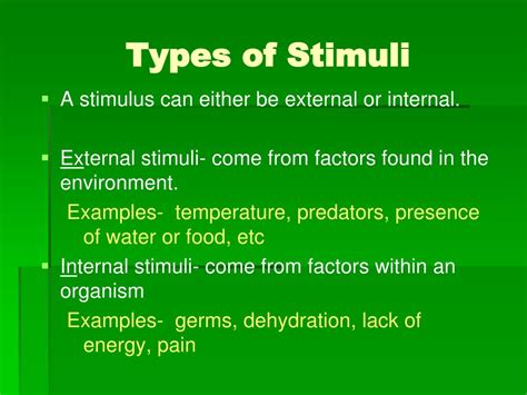 PPT - Stimulus & Response PowerPoint Presentation, free download - ID ...