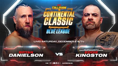 Aew Collision Receives A Spike For Bryan Danielsons Return Match