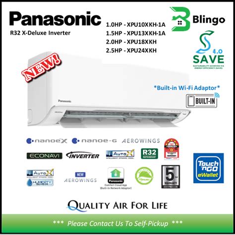 Panasonic Hp Hp R X Deluxe Inverter Wall Mounted Air