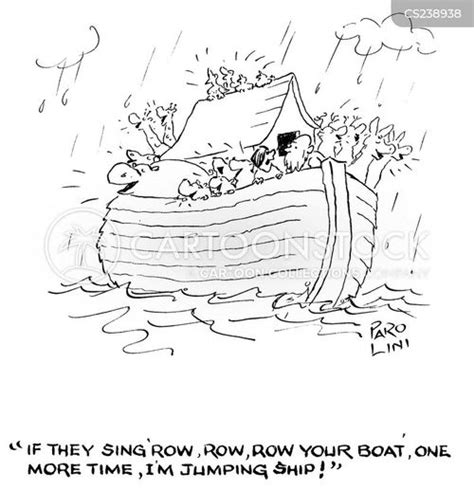 Row Your Boat Cartoons and Comics - funny pictures from CartoonStock