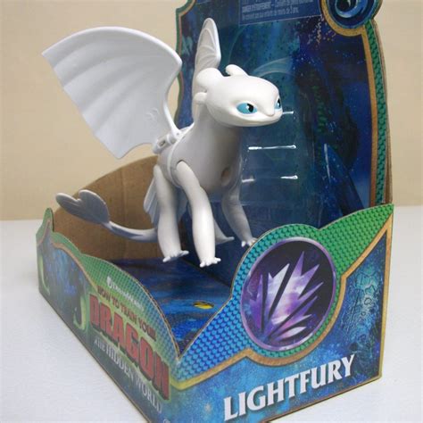 Lightfury How To Train Your Dragon 3 The Hidden World Movie White Light