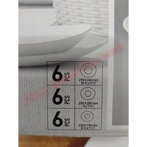 Bormioli Rocco Prometeo 18pc Dinner Set (ON HAND) | Shopee Philippines