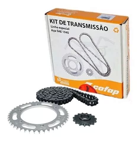 Kit Transmissao Rela O Cofap Yamaha Fazer Tmc Parcelamento