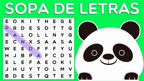 Sopas De Letras De Animales Para