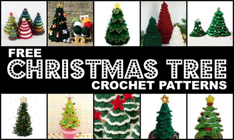 Free Crochet Christmas Tree Pattern Printable