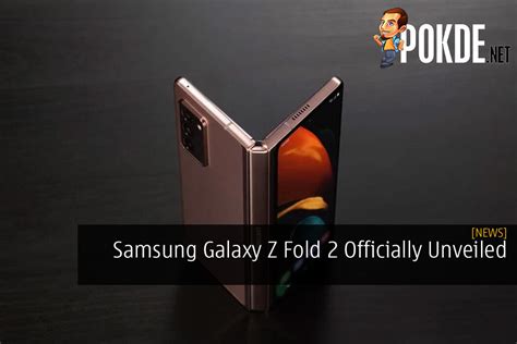 Samsung Galaxy Z Fold 2 Officially Unveiled And It Looks Amazing ...