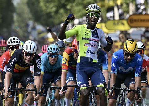 Biniam Girmay ganador de la 3ª etapa del Tour de Francia Richard