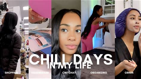 Chill Days F My Life Vlog Grwm Chitchats Cleaning Vision Boards