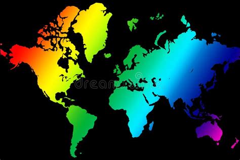 Earth Map Illustration Stock Illustration Illustration Of Astronomy