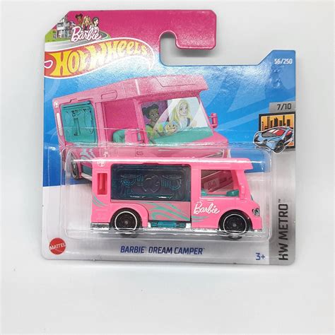 Hot Wheels Barbie Dream Camper Carrinho Da Barbie 2022 Lacrado Novo