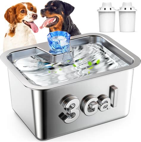 Pet Supplies : Dog Water Fountain for Large Dogs 3 Gallon,PETNF 11.4L ...