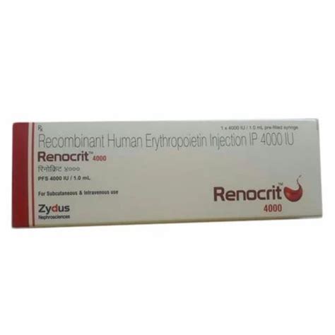 Zydus Renocrit Injection Packaging Type Vial At Rs Piece In