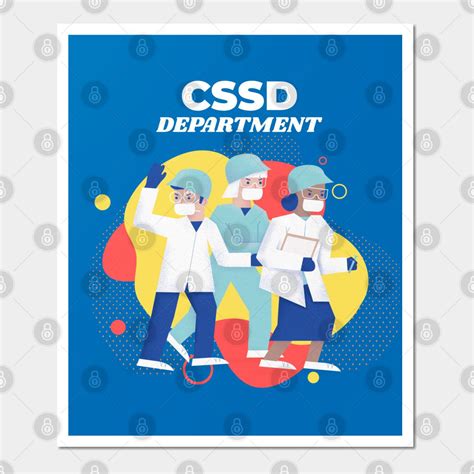 Cssd Department By Med Apparel Nurse Art Emergency Department Kids