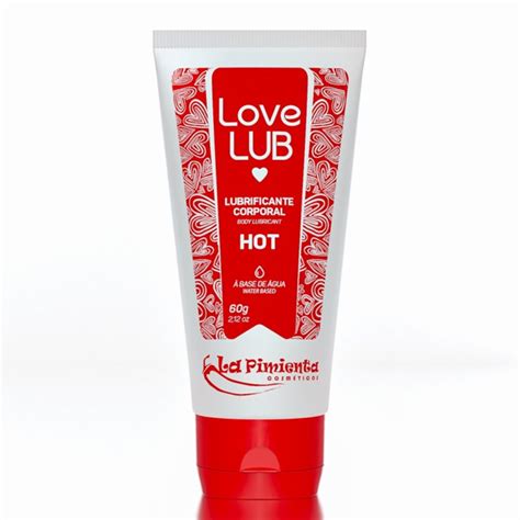 Love Lub Hot Lubrificante Corporal 60g La Pimienta