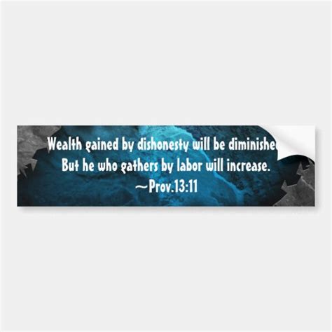 Custom Bible Verse Christian Bumper Sticker Decal Uk