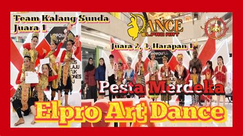 Detik Elpro Art Dance Memborong Piala Juara Harapan