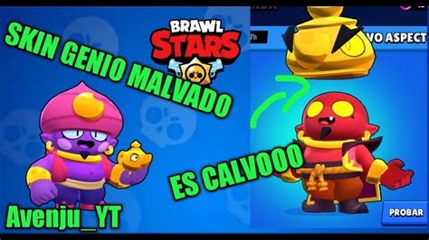 Nueva Skin De Genio Malvado Es Calvoooo A Venju Yt Youtube