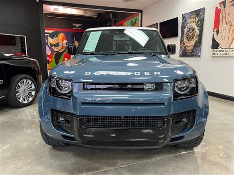 2021 Land Rover Defender, Tasman Blue With 13498 Miles Available Now ...