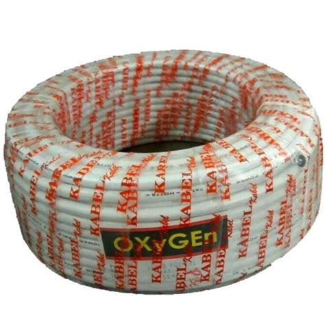 Jual Kabel Listrik 2x1 5 Kawat Kabel Oxygen 2x1 5 1Roll 50Meter