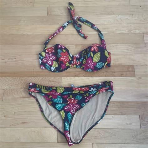 Delia S Swim Delias Floral Piece Bikini Bathing Suit Poshmark