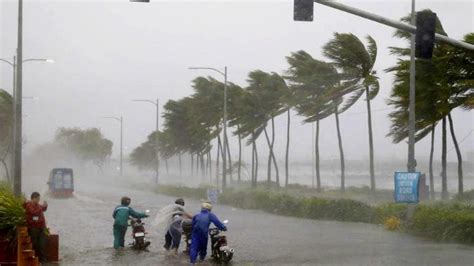 Cyclone Vayu Intensifies Thunderstorm Lightning And Heavy Rains To