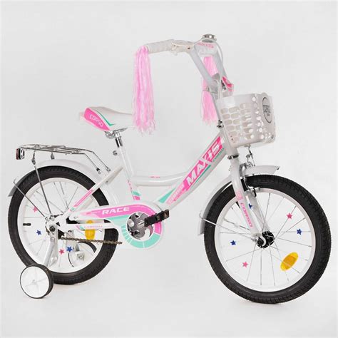 Cтильная новинка! Велосипед детский 16"Corso Мaxis (корзинка): 2 999 ...