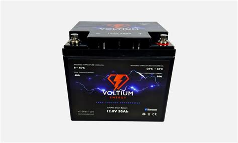 Voltium Energy® Lifepo4 Smart Battery 12 8v 50ah Voltium Energy