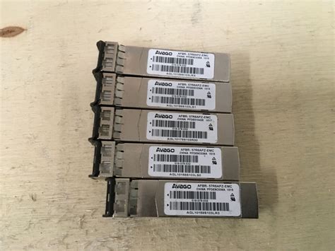 Lot Of Avago Afbr R Apz Emc Gb Sfp Ebay