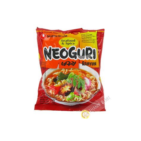 Noodle Soup Néoguri Ramyun Spicy Nongshim 120g Korea