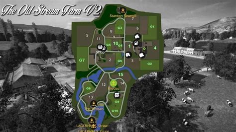 THE OLD STREAM FARM V2 0 0 2 Mod Farming Simulator 2025 Mod LS 2025