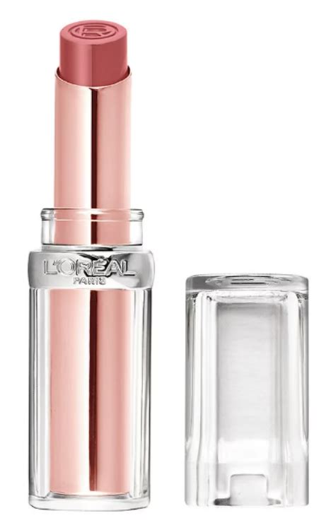 L Oreal Paris Glow Paradise Balm In Lipstick With Pomegranate Extract Nude Heaven 1Source