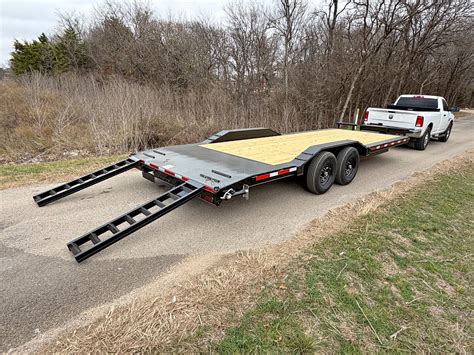 Overstocked! Lowboy Car Hauler Equipment Trailers for sale 18ft, 20ft