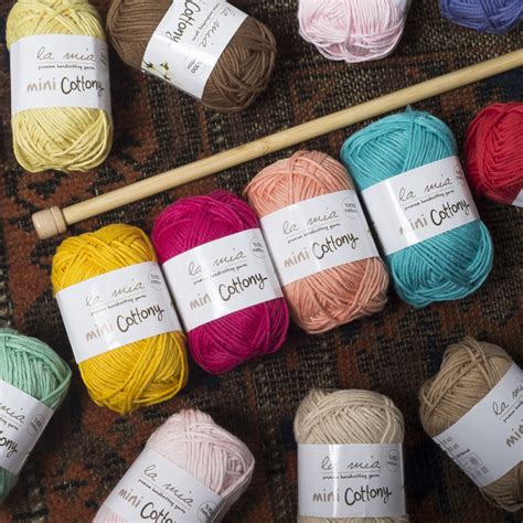 20 Skein %100 Cotton Mini Yarn Assorted Colors Only $8.49! - Common ...