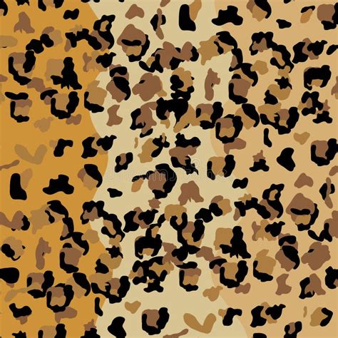 Leopard Motif Sans Couture Illustration Fond Illustration De Vecteur