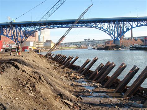 Cleveland East Bank Bulkhead Flats Qci Group