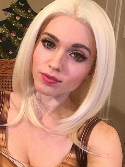 Light Blonde Shoulder Length Straight Synthetic Lace Front Wig SNY SYNTHETIC WIGS