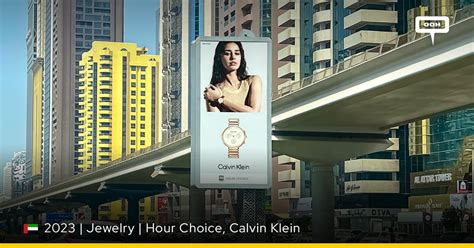 Hour Choices Ooh In Dubai For Calvin Klein Watches Featuring Disha