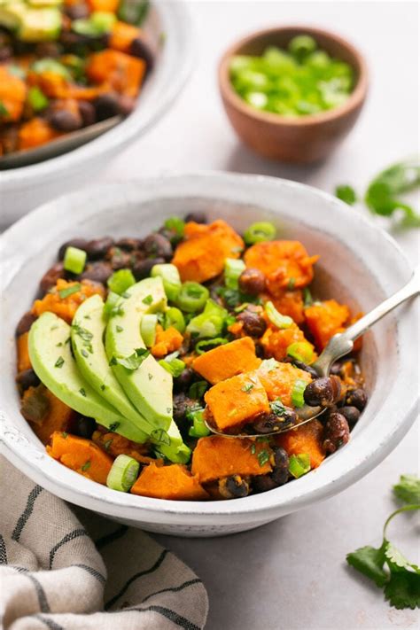 Slow Cooker Black Bean Sweet Potato Chili 5 Ingredients Real Food Whole Life