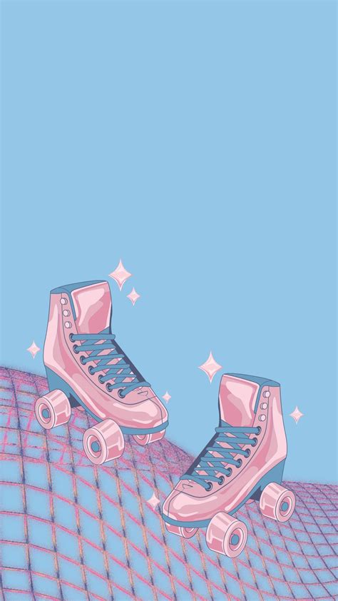 Roller Skate Wallpaper Skate Aesthetic Wallpaper Aesthetic Wallpapers