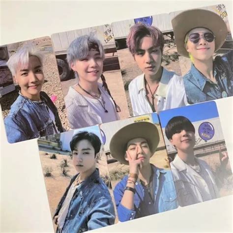 CARTE PHOTO OFFICIELLE BTS Butter Lucky Draw M2U RM JIN SUGA J HOPE