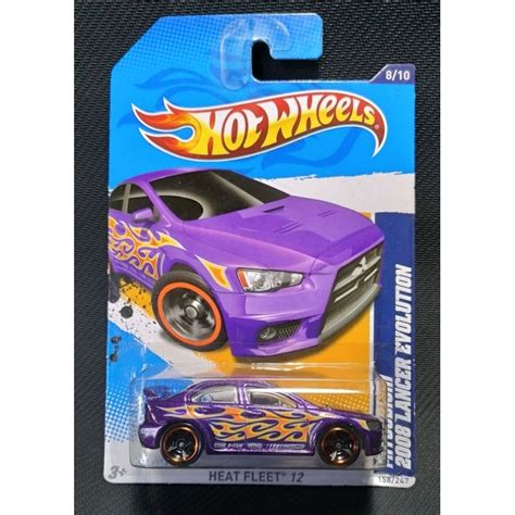Jual Hot Wheels Mitsubishi 2008 Lancer Evolution Shopee Indonesia