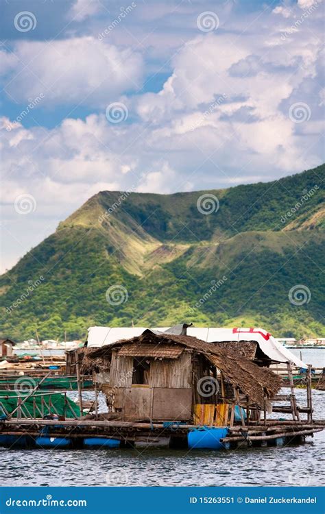 Taal lake, Philippines stock image. Image of fish, volcano - 15263551