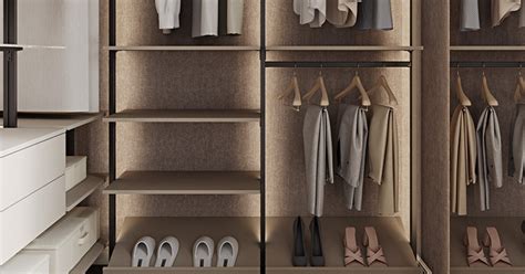 Стеллажные гардеробные системы