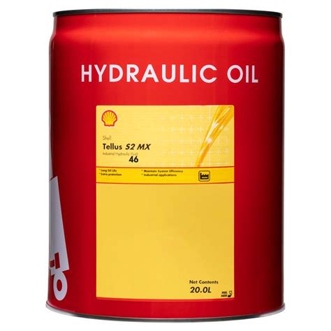 Shell Tellus S Mx Hydraulic Oil Fluid L Sparesbox