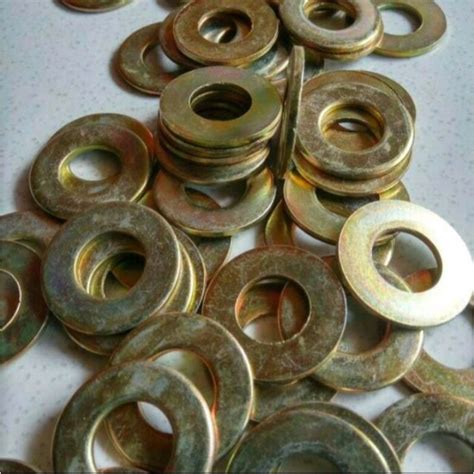 Jual Ring Plat M10 Baut 14 Kuning Shopee Indonesia