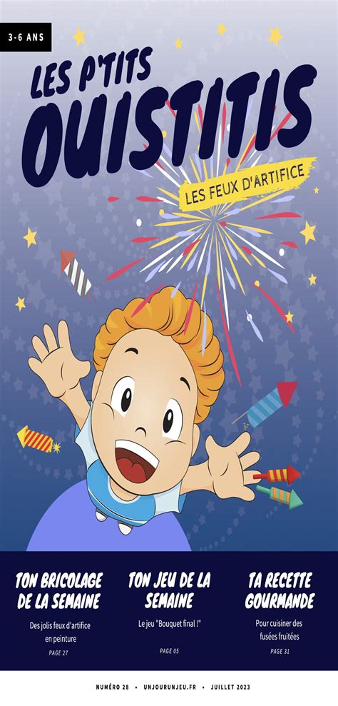 Les P tits Ouistitis fêtent le 14 juillet Un jour un jeu