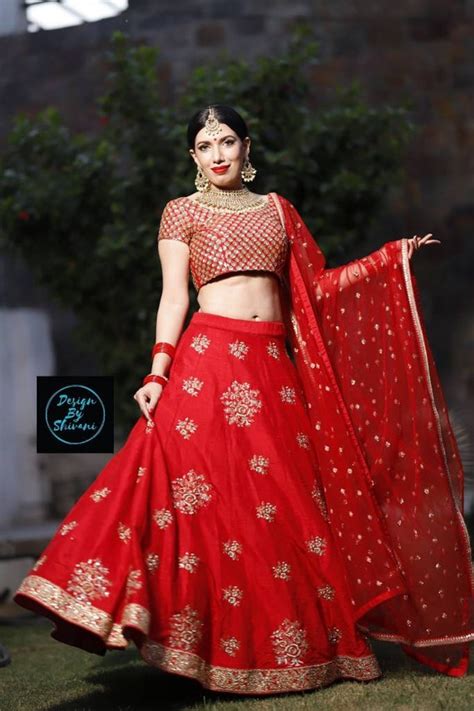 Red Wedding Dress/ Red Lehenga/red Bridal Lehenga/ Lehenga / - Etsy